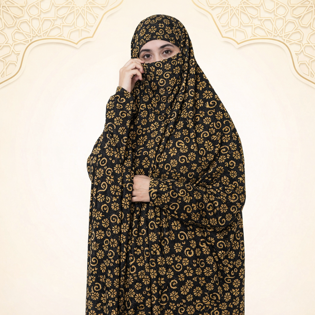 Buy Namaz Chadar with Sleeves for Women Online in Pakistan | Azadar Store - Image 3